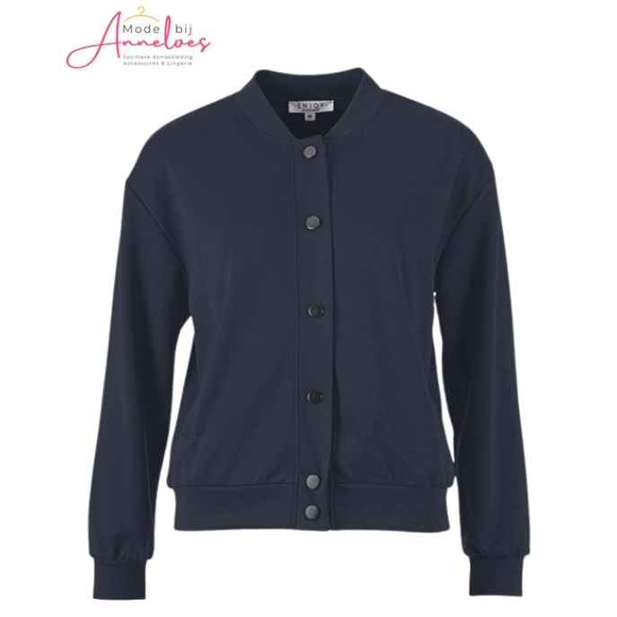 Enjoy Jasje Bomber 183262 Navy Enjoy Jasje Bomber 183262 Navy